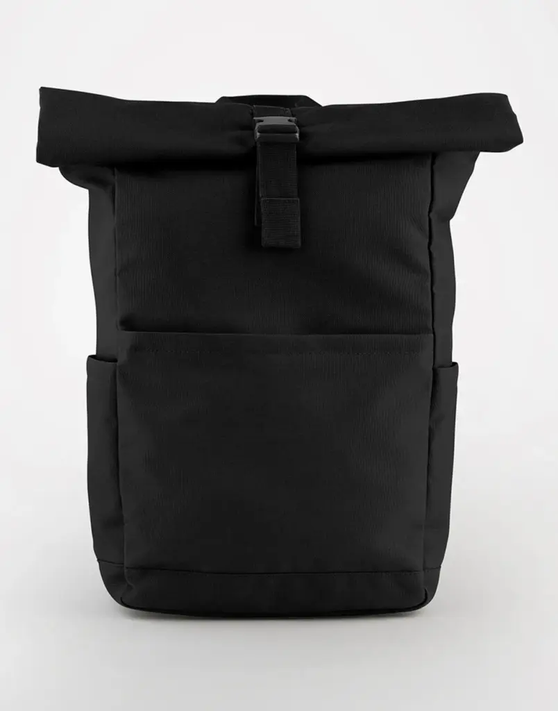 306_29_101_f-2025_02jpg - Hidalgo 30629 - Premium Recycled Roll Top Backpack, black — productfoto 2