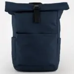 30629 - Premium Recycled Roll Top Backpack, navy — productfoto 4