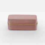 30829 - Velvet Travel Jewellery Box, rose quartz — productfoto 2