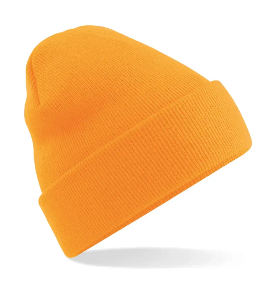 30869 - Original Cuffed Beanie, fluorescent orange — productfoto 21