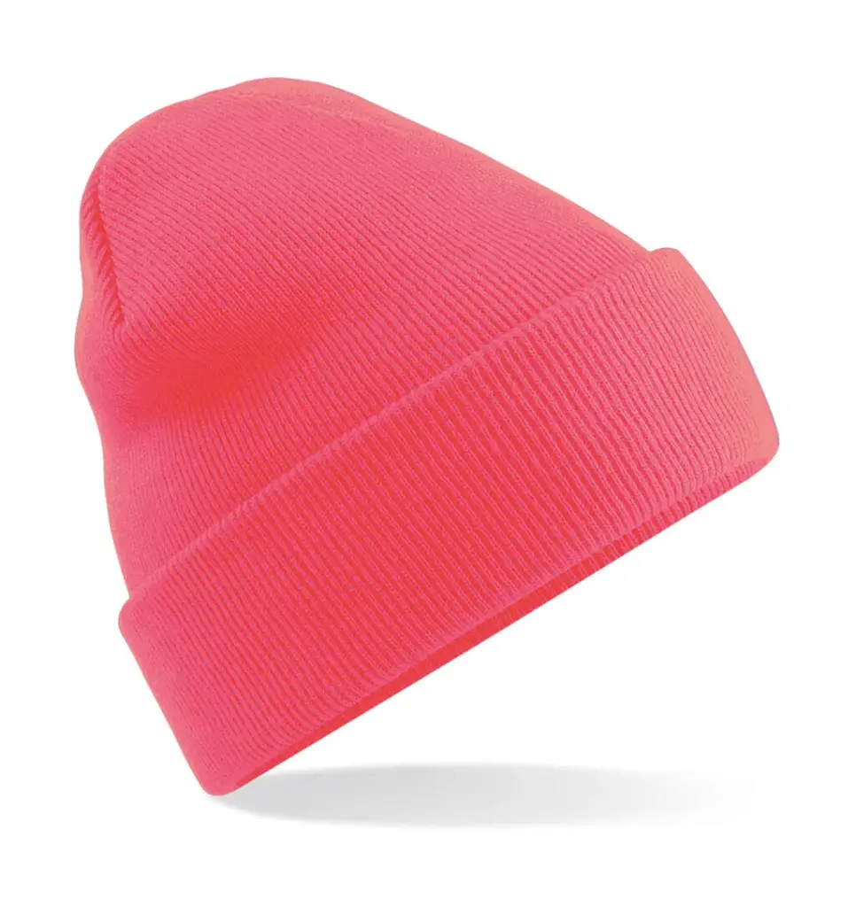 30869 - Original Cuffed Beanie, fluorescent pink — productfoto 31