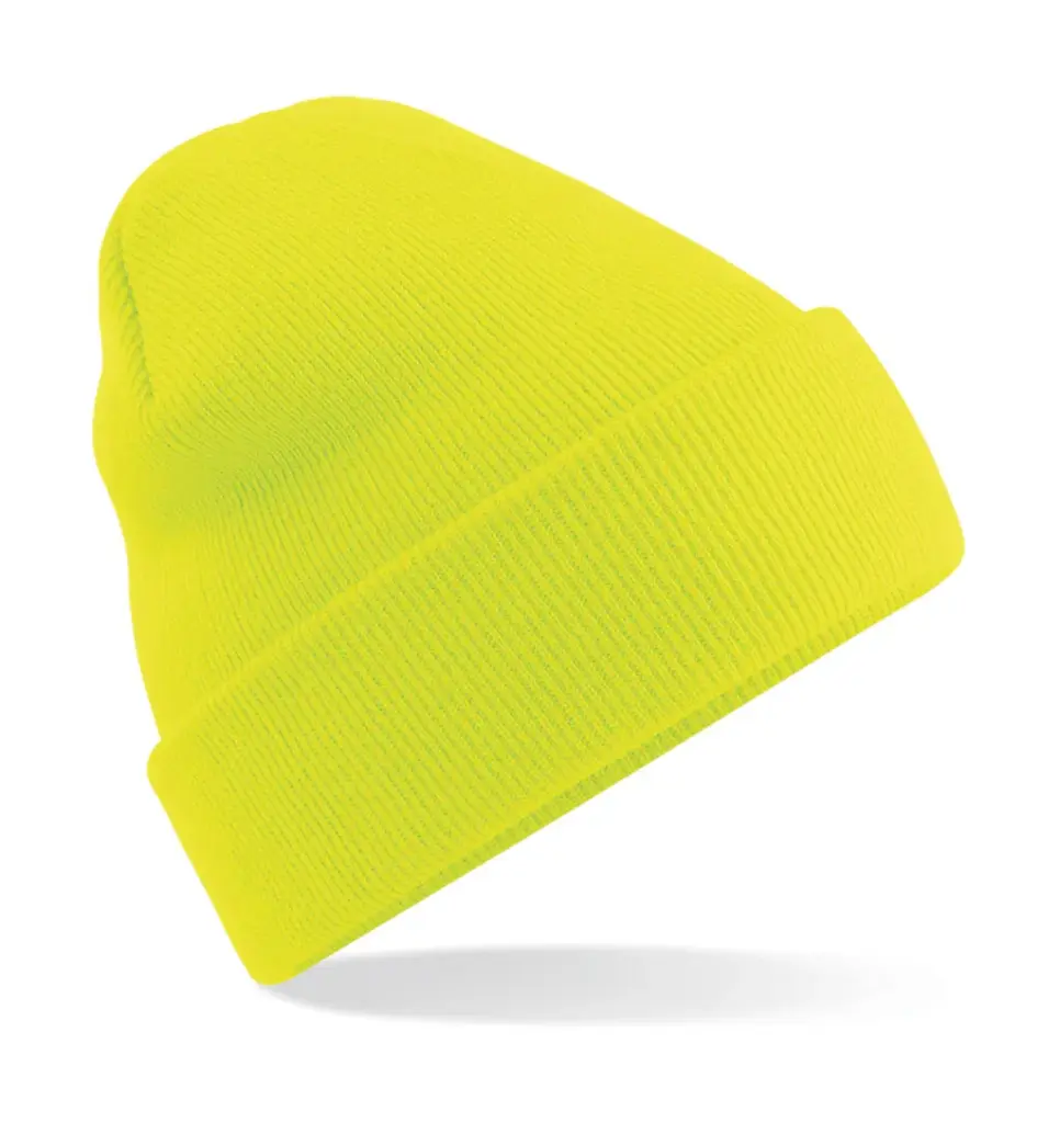 30869 - Original Cuffed Beanie, fluorescent yellow — productfoto 47