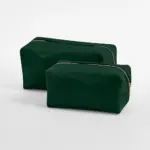 30929 - Velvet Toiletry/Accessory Case, dark emerald — productfoto 4