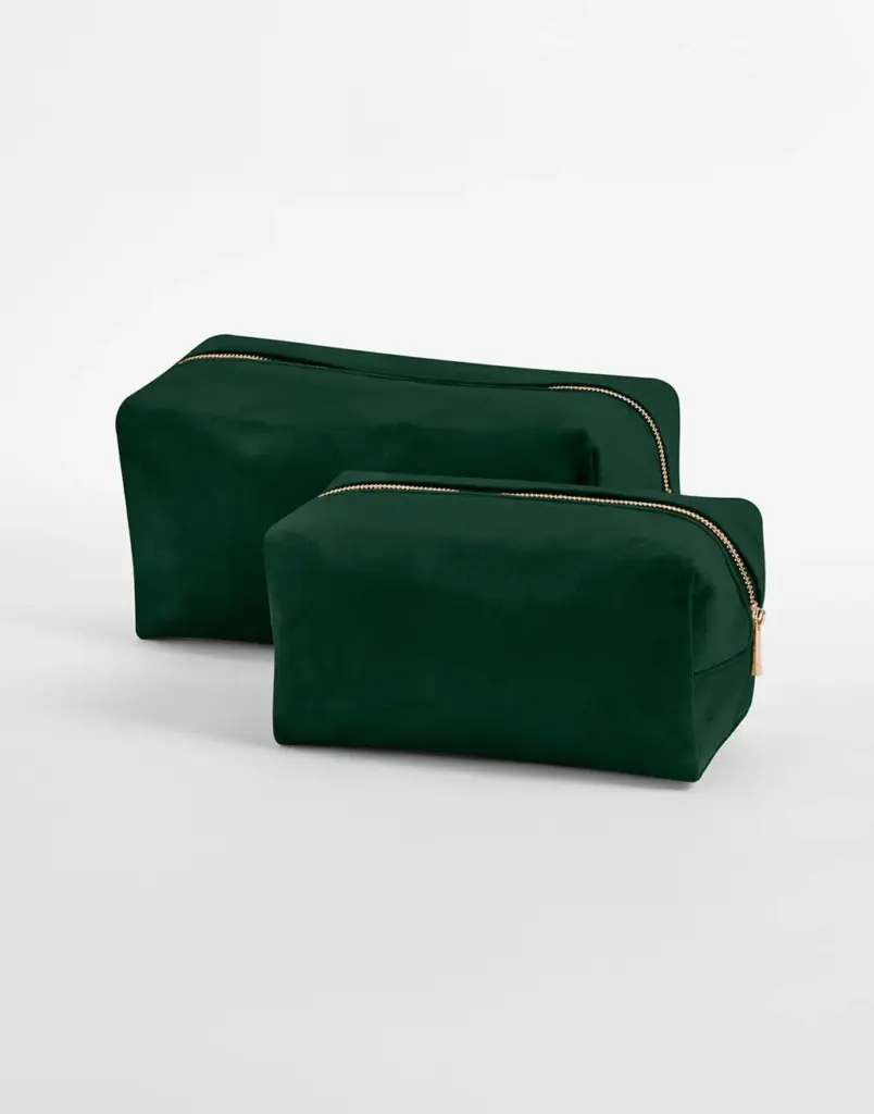 309_29_535_m-2025_02jpg - Hidalgo-werbeartikel 30929 - Velvet Toiletry/Accessory Case, dark emerald — productfoto 4