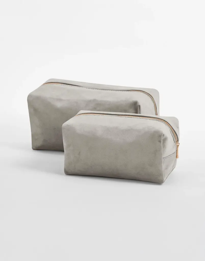 30929 - Velvet Toiletry/Accessory Case, moonstone