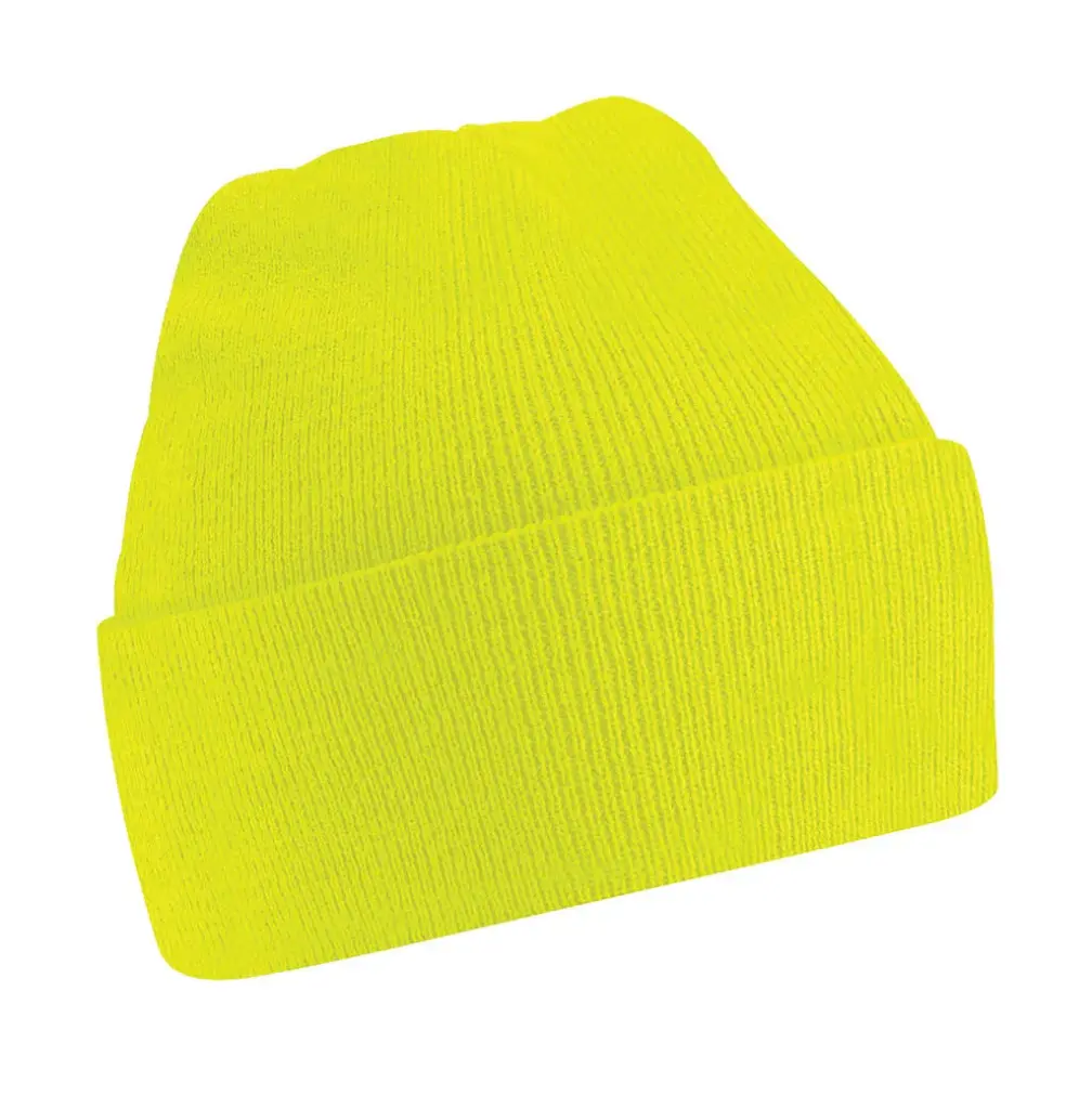 30969 - Junior Original Cuffed Beanie, fluorescent yellow — productfoto 6