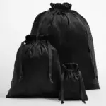 31029 - Velvet Gift Bag, black onyx