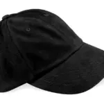 31069 - Low Profile Heavy Brushed Cotton Cap, black