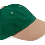 31069 - Low Profile Heavy Brushed Cotton Cap, forest green / taupe — productfoto 5