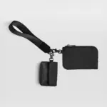 31129 - Boutique Pouch Wristlet, black / black