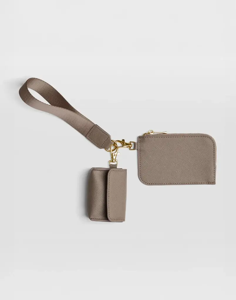 31129 - Boutique Pouch Wristlet, taupe — productfoto 3