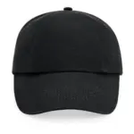 31169 - Low Profile Heavy Cotton Drill Cap, black — productfoto 2