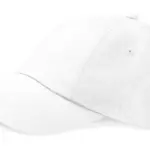 31169 - Low Profile Heavy Cotton Drill Cap, white