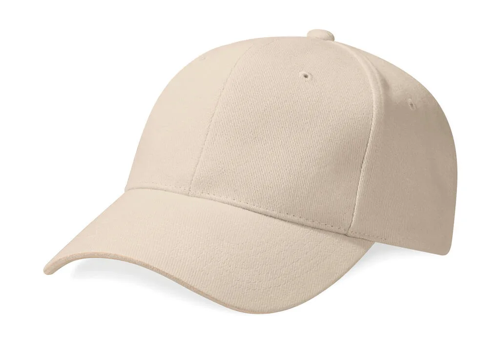31269 - Pro-Style Heavy Brushed Cotton Cap, stone — productfoto 2