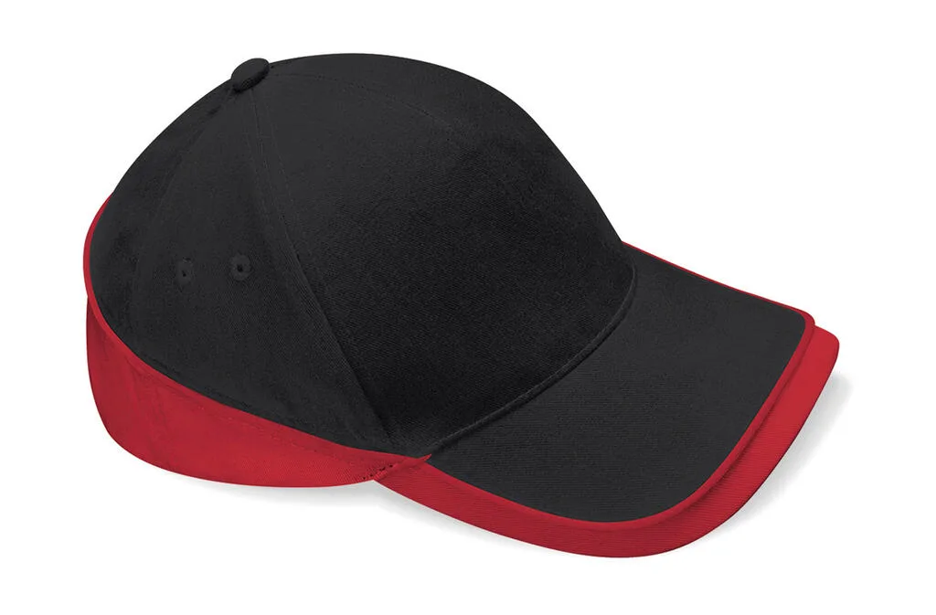 31769 - Teamwear Competition Cap, black / classic red