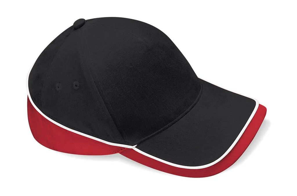 31769 - Teamwear Competition Cap, black/classic red/white — productfoto 6