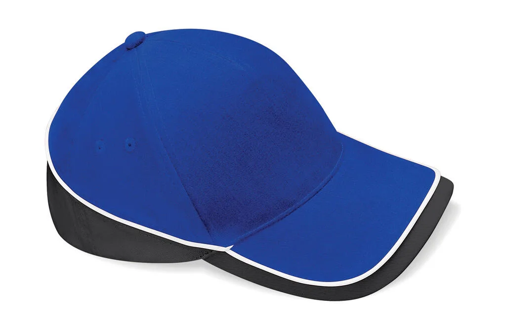 31769 - Teamwear Competition Cap, bright royal/black/white — productfoto 10