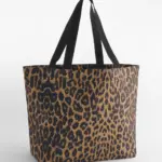 31829 - Leopard Print Carryall Tote Bag, leopard print
