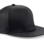32569 - 5 Panel Snapback Rapper Cap, black — productfoto 2
