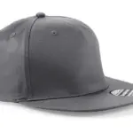 32569 - 5 Panel Snapback Rapper Cap, graphite grey — productfoto 3