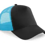 32869 - Snapback Trucker, black / surf blue — productfoto 11