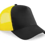 32869 - Snapback Trucker, black / yellow — productfoto 9