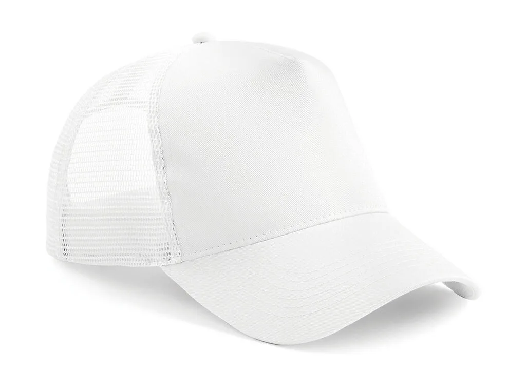 32869 - Snapback Trucker, white / white