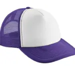 32969 - Vintage Snapback Trucker, purple / white — productfoto 6