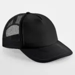 33069 - Junior Vintage Snapback Trucker, black / black — productfoto 2