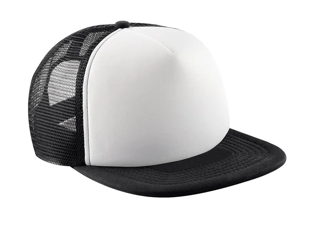 33069 - Junior Vintage Snapback Trucker, black/white