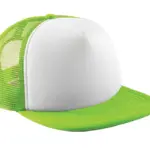 33069 - Junior Vintage Snapback Trucker, lime green/white — productfoto 9