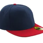 33169 - Original Flat Peak Snapback, french navy / classic red — productfoto 9