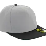 33169 - Original Flat Peak Snapback, grey / black — productfoto 6