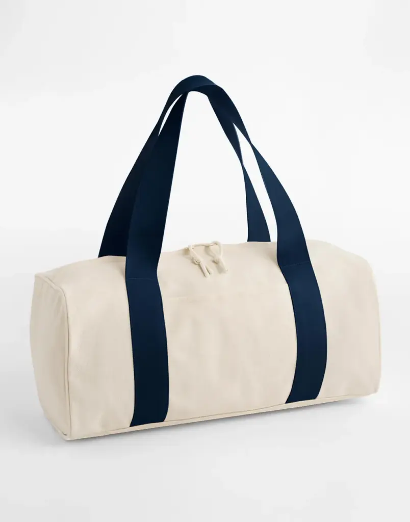 33529 - Edit Canvas Duffle, natural / navy