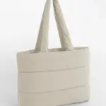 33629 - Quilted Tote Bag, natural stone