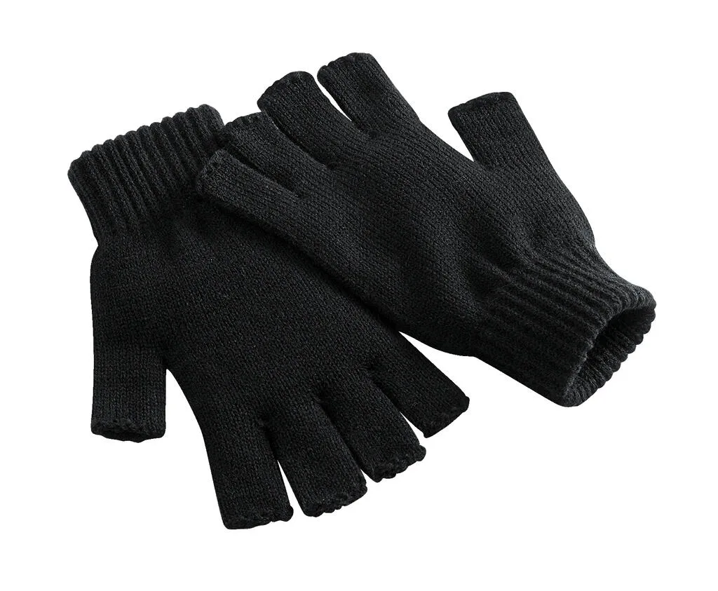 34069 - Fingerless Gloves, black