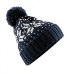 34469 - Fair Isle Snowstar® Beanie, french navy / white — productfoto 2