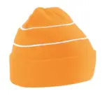 35169 - Enhanced-Viz Knitted Hat, fluorescent orange