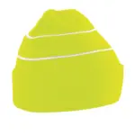 35169 - Enhanced-Viz Knitted Hat, fluorescent yellow — productfoto 2