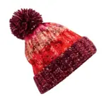 36969 - Corkscrew Pom Pom Beanie, cherry sherbet — productfoto 10