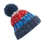 36969 - Corkscrew Pom Pom Beanie, chilli blues — productfoto 5