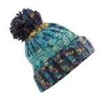 36969 - Corkscrew Pom Pom Beanie, marine splash — productfoto 3