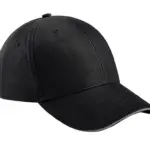 37169 - Athleisure 6 Panel Cap, black / graphite grey — productfoto 5