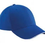 37169 - Athleisure 6 Panel Cap, bright royal / white — productfoto 9