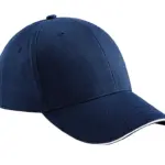 37169 - Athleisure 6 Panel Cap, french navy / white — productfoto 8