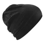 38469 - Hemsedal Cotton Beanie, black / black