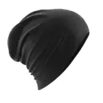 38569 - Hemsedal Cotton Slouch Beanie, black