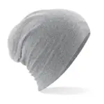 38569 - Hemsedal Cotton Slouch Beanie, heather grey — productfoto 2