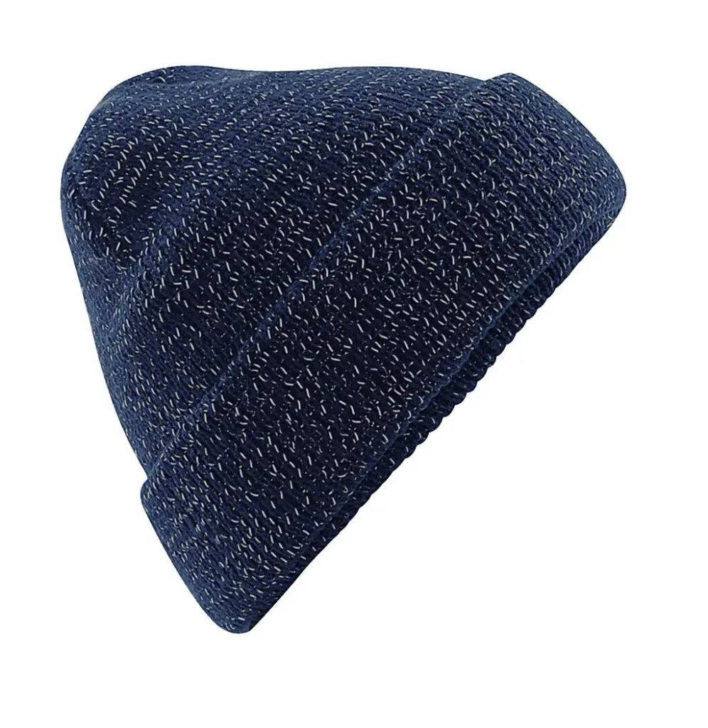 38769 - Reflective Beanie, french navy — productfoto 2