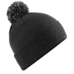 39769 - Snowstar Beanie, black / graphite grey — productfoto 4